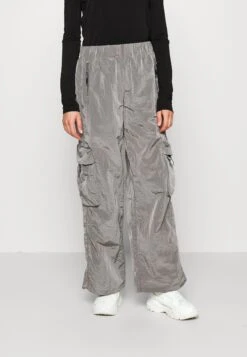 Rains Pants Wide - Pantalon Cargo - Steel