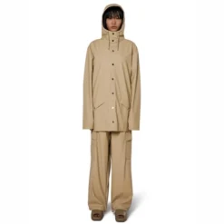Veste Rains Unisex Jacket Sand 16 Veste Rains Unisex Jacket Sand -Rains 12010 sand women 1