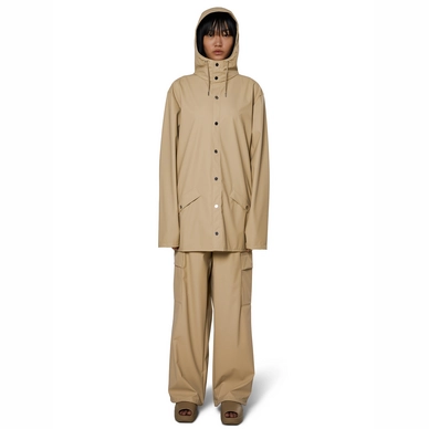 Veste Rains Unisex Jacket Sand 8 Veste Rains Unisex Jacket Sand – Image 6