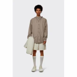 Imperméable RAINS Unisex Taupe Jacket -Rains 12010 taupe men 1