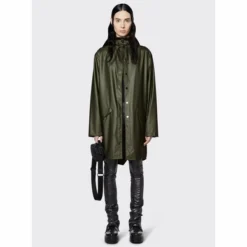 Veste Rains Unisex Long Jacket Evergreen -Rains 12020 evergreen women 1
