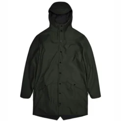 Veste Rains Unisex Long Jacket Green
