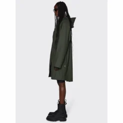 Veste Rains Unisex Long Jacket Green -Rains 12020 green women 2 1