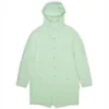 Veste Rains Unisex Long Jacket Mineral 1 Veste Rains Unisex Long Jacket Mineral -Rains 12020 mineral 1