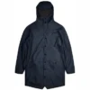 Veste Rains Unisex Long Jacket Navy