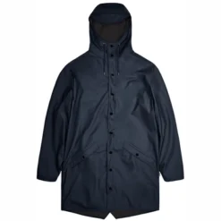 Veste Rains Unisex Long Jacket Navy