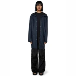 Veste Rains Unisex Long Jacket Navy -Rains 12020 navy women 1 1