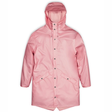 Veste Rains Unisex Long Jacket Pink 3 Veste Rains Unisex Long Jacket Pink
