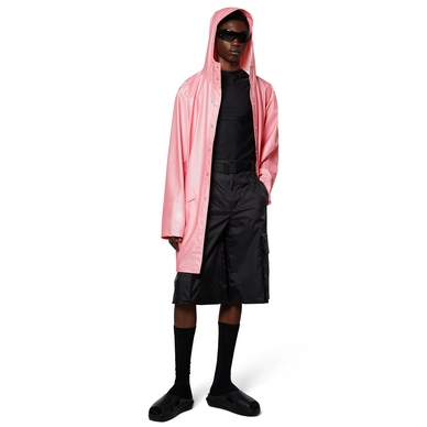 Veste Rains Unisex Long Jacket Pink 7 Veste Rains Unisex Long Jacket Pink – Image 5