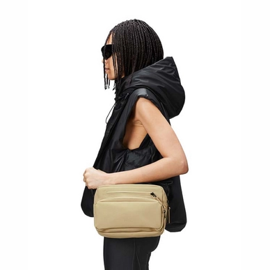 Sac à Bandoulière Rains Box Bag Large Sand 6 Sac à Bandoulière Rains Box Bag Large Sand â Image 4