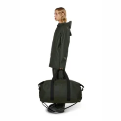 Sac De Voyage Rains Unisex Weekend Bag Large Green -Rains 13230 green women 1