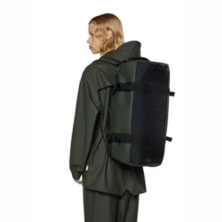 Sac De Voyage Rains Unisex Duffel Bag Small Green 11 Sac De Voyage Rains Unisex Duffel Bag Small Green -Rains 13360 green women 1