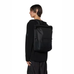 Sac à Dos Rains Unisex Trail Rolltop Backpack Black -Rains 13760 black men 1