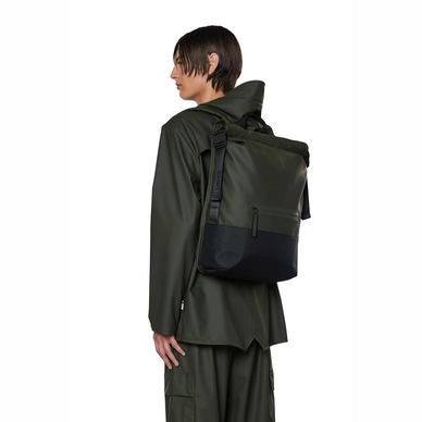 Sac à Dos Rains Unisexe Trail Rolltop Backpack Green 5 Sac à Dos Rains Unisexe Trail Rolltop Backpack Green – Image 3