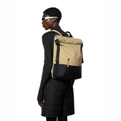 Sac à Dos Rains Unisex Trail Rolltop Backpack Sand -Rains 13760 sand men 1
