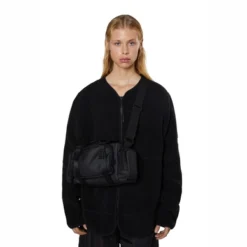 Sac à Bandoulière Rains Unisexe Trail Crossbody Bag Black -Rains 13810 black women 2