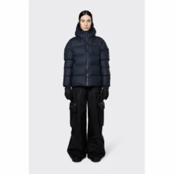 Veste Rains Unisex Puffer Jacket Navy -Rains 15060 navy women 1