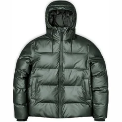 Veste Rains Unisex Puffer Jacket Silver Pine