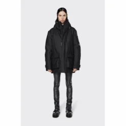 Veste Rains Unisex Glacial Parka Black -Rains 15250 black women 1
