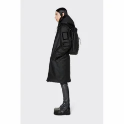 Veste Rains Unisex Glacial Coat Black -Rains 15260 black women 2