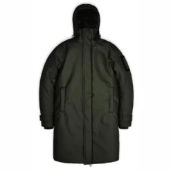 Veste Rains Unisex Glacial Coat Green