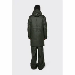 Veste Rains Unisex Glacial Coat Green -Rains 15260 green men 3