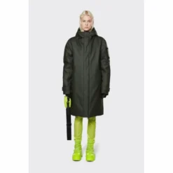 Veste Rains Unisex Glacial Coat Green -Rains 15260 green women 1