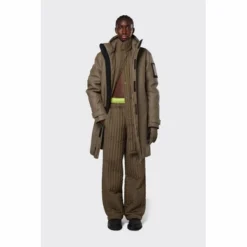 Veste Rains Unisex Glacial Coat Wood -Rains 15260 wood women 1