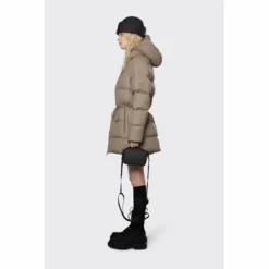 Veste Rains Women Puffer W Jacket Taupe -Rains 15370 taupe women 2
