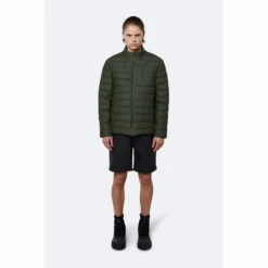 Doudoune RAINS Trekker Jacket Green -Rains 1543 green men 1