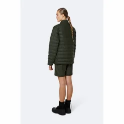 Doudoune RAINS Trekker Jacket Green -Rains 1543 green women 2