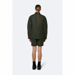 Doudoune RAINS Trekker Jacket Green -Rains 1543 green women 3
