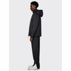 Veste Rains Unisex Padded Nylon Jacket Black -Rains 15470 black men 2