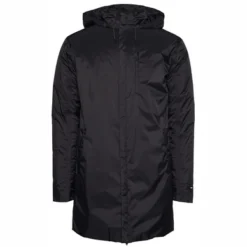 Veste Rains Unisex Padded Nylon Coat Black