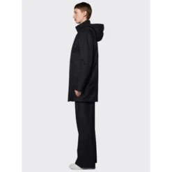 Veste Rains Unisex Padded Nylon Coat Black 20 Veste Rains Unisex Padded Nylon Coat Black -Rains 15480 black women 2