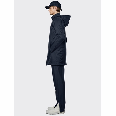 Veste Rains Unisex Padded Nylon Coat Navy 8 Veste Rains Unisex Padded Nylon Coat Navy – Image 6