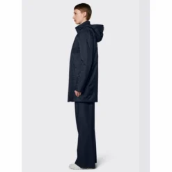 Veste Rains Unisex Padded Nylon Coat Navy 20 Veste Rains Unisex Padded Nylon Coat Navy -Rains 15480 navy women 2