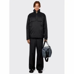 Veste Rains Unisex Padded Nylon Anorak Black 17 Veste Rains Unisex Padded Nylon Anorak Black -Rains 15490 black men 1