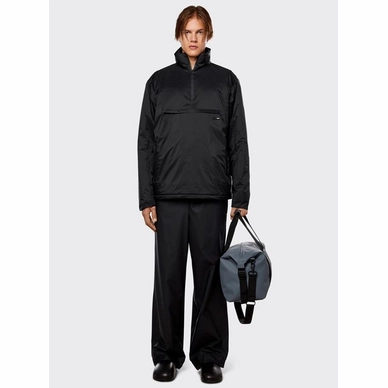 Veste Rains Unisex Padded Nylon Anorak Black 7 Veste Rains Unisex Padded Nylon Anorak Black – Image 5