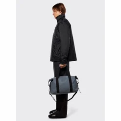 Veste Rains Unisex Padded Nylon Anorak Black 18 Veste Rains Unisex Padded Nylon Anorak Black -Rains 15490 black men 2