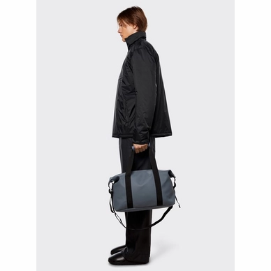 Veste Rains Unisex Padded Nylon Anorak Black 8 Veste Rains Unisex Padded Nylon Anorak Black – Image 6