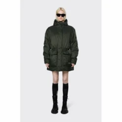 Veste Rains Unisex Alpine Nylon Parka Green -Rains 15510 green women 1