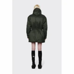Veste Rains Unisex Alpine Nylon Parka Green -Rains 15510 green women 3