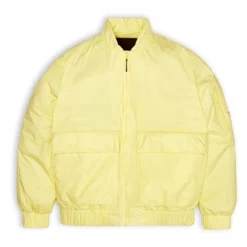 Veste Rains Unisexe Fuse Bomber Jacket Straw