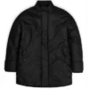 Veste Rains Unisex Loop Long Bomber Black 2 Veste Rains Unisex Loop Long Bomber Black -Rains 15720 black 1