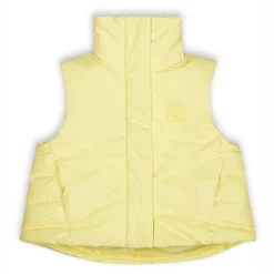 Bodywarmer Rains Women Loop Vest Straw Jaune