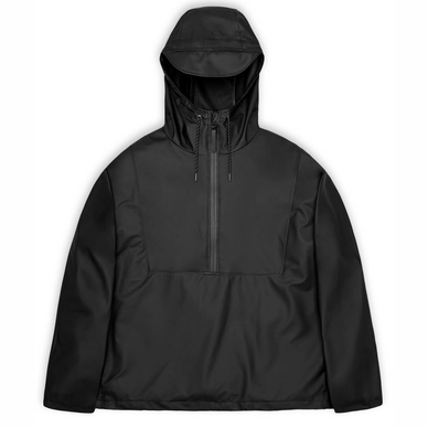 Veste Rains Unisexe Anorak Black 3 Veste Rains Unisexe Anorak Black