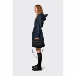 Imperméable RAINS Female Curve Jacket Navy -Rains 18130 navy women 2