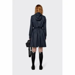 Imperméable RAINS Female Curve Jacket Navy -Rains 18130 navy women 3