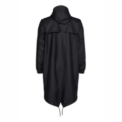 Imperméable RAINS Unisex Fishtail Parka Noir -Rains 18140 black 2